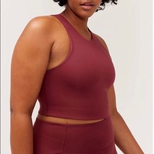 Girlfriend Collective Mulberry Dylan Bra Medium